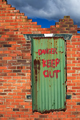 Image showing Danger Keep Out