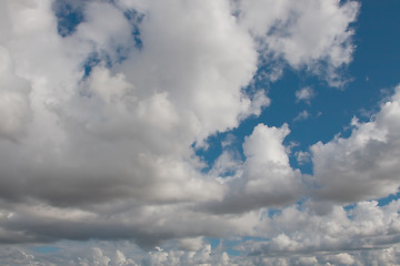 Image showing Puffy Clouds