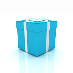 Image showing Bright christmas gift