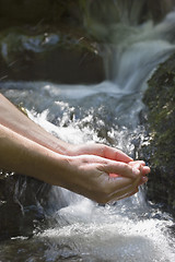 Image showing Refreshing water