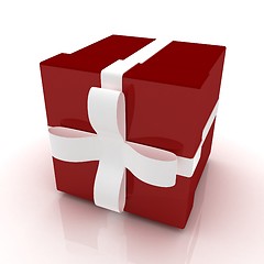 Image showing Bright christmas gift