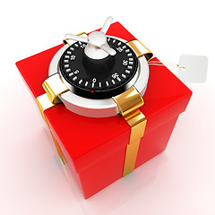 Image showing safe - gift