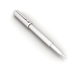 Image showing Metall corporate pen design 