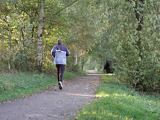 Image showing Jogging man