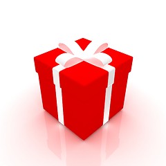 Image showing Bright christmas gift