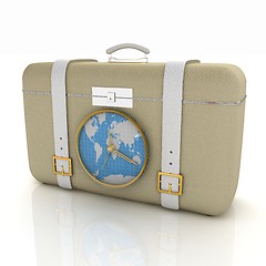 Image showing Suitcase for travel