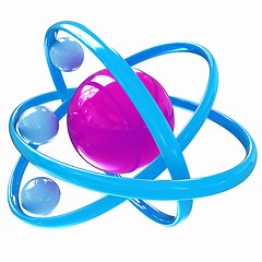 Image showing 3d atom