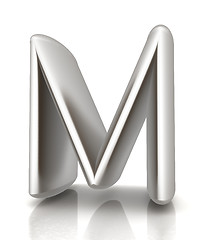 Image showing 3D metall letter 