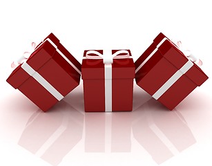 Image showing Bright christmas gifts