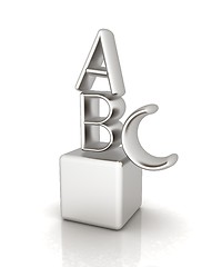 Image showing Alphabet and blocks