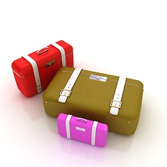 Image showing Traveler's suitcases