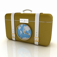 Image showing Suitcase for travel