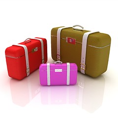 Image showing Traveler's suitcases