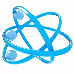 Image showing 3d atom