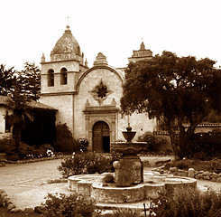 Image showing Mission in Carmel