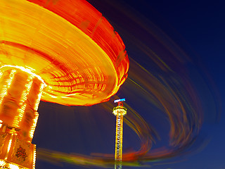 Image showing chairoplane