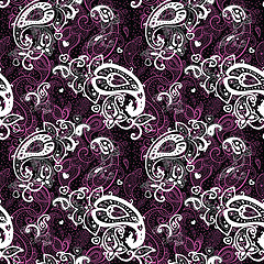 Image showing Seamless Paisley background.