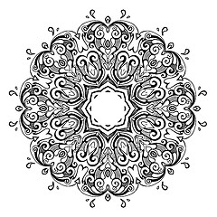 Image showing Mandala. Indian decorative pattern.