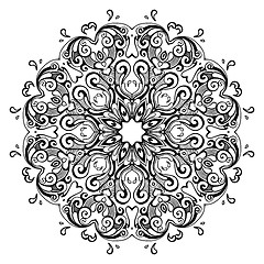 Image showing Mandala. Indian decorative pattern.