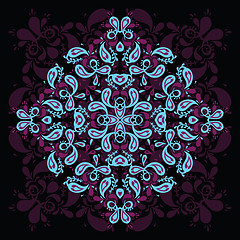 Image showing Vector Ornamental  background.