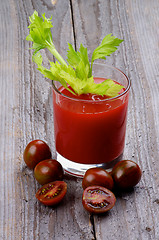 Image showing Tomato and Celery Juice