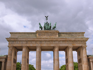 Image showing Brandenburger Tor Berlin