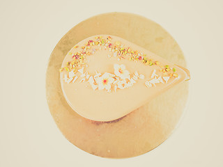 Image showing Retro look Pie cake