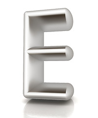 Image showing 3D metall letter 