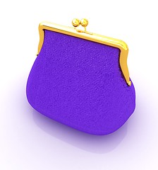 Image showing Leather purse