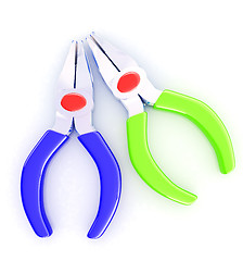 Image showing colorful pliers to work