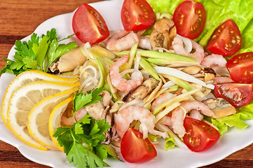 Image showing Seafood salad