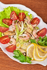 Image showing Seafood salad