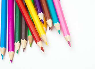 Image showing colored pencils