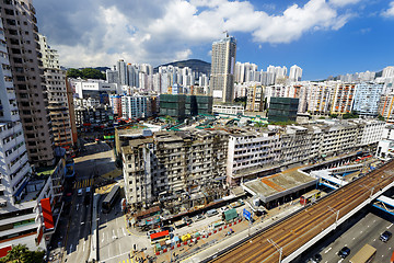 Image showing Hong Kong Day, Kwun Tong distract