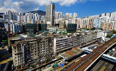 Image showing Hong Kong Day, Kwun Tong distract