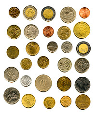 Image showing european coins