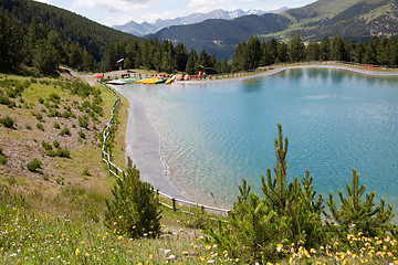 Image showing Mountain lake