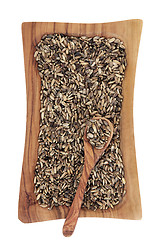 Image showing Milk Thistle Seeds