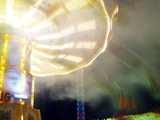 Image showing chairoplane