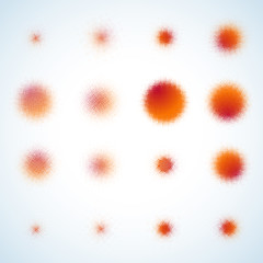 Image showing Abstract halftone circle design. EPS 10