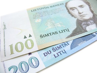 Image showing Banknotes - Litas