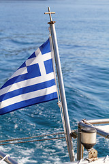 Image showing Greek flag