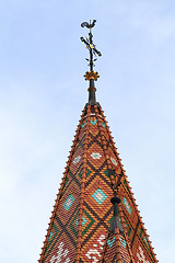 Image showing Photo of a steeple