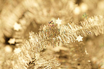 Image showing Tinsel. Christmas decoration.