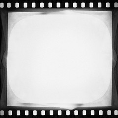 Image showing BW film background