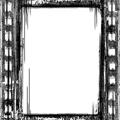 Image showing grunge film frame