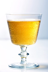 Image showing Glass of cider