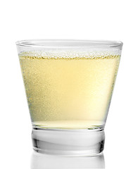 Image showing Glass of cider