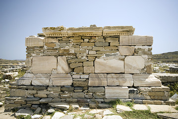 Image showing poros temple delos