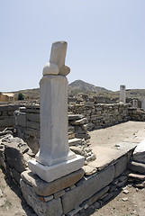 Image showing phallus temple of dionysos dionysus